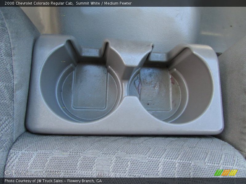 Summit White / Medium Pewter 2008 Chevrolet Colorado Regular Cab