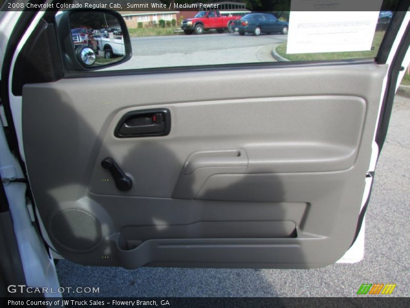 Summit White / Medium Pewter 2008 Chevrolet Colorado Regular Cab