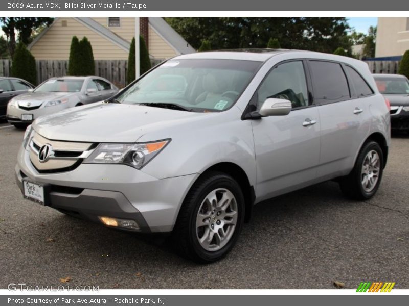 Billet Silver Metallic / Taupe 2009 Acura MDX