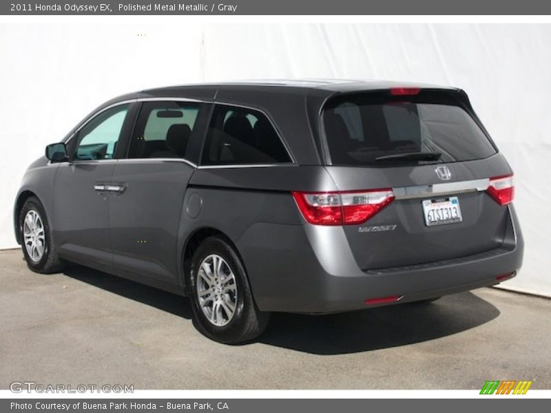 Polished Metal Metallic / Gray 2011 Honda Odyssey EX