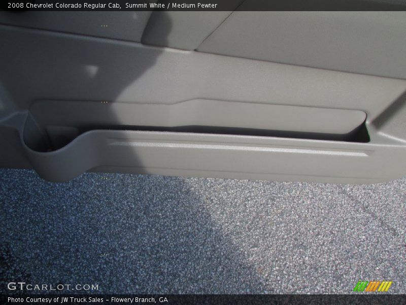Summit White / Medium Pewter 2008 Chevrolet Colorado Regular Cab
