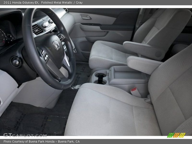 Polished Metal Metallic / Gray 2011 Honda Odyssey EX