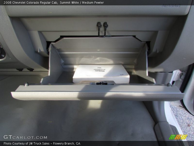 Summit White / Medium Pewter 2008 Chevrolet Colorado Regular Cab