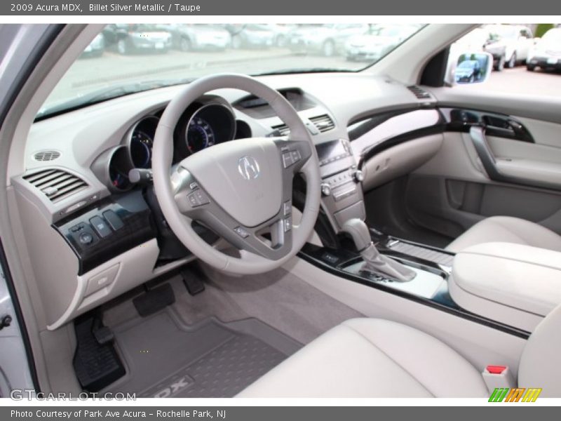 Billet Silver Metallic / Taupe 2009 Acura MDX