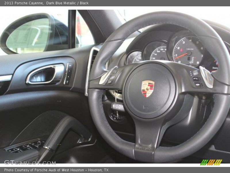 Dark Blue Metallic / Black 2013 Porsche Cayenne