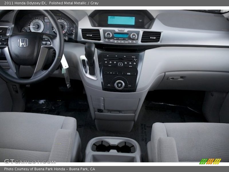 Polished Metal Metallic / Gray 2011 Honda Odyssey EX