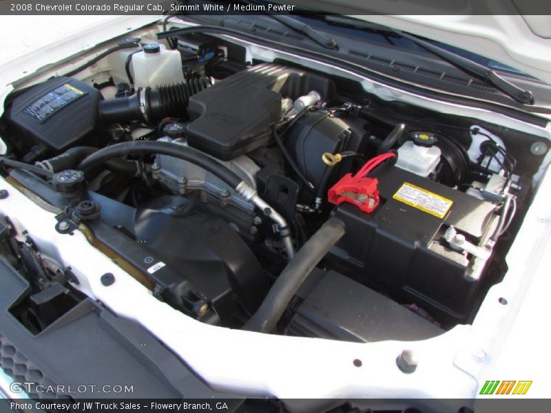 Summit White / Medium Pewter 2008 Chevrolet Colorado Regular Cab