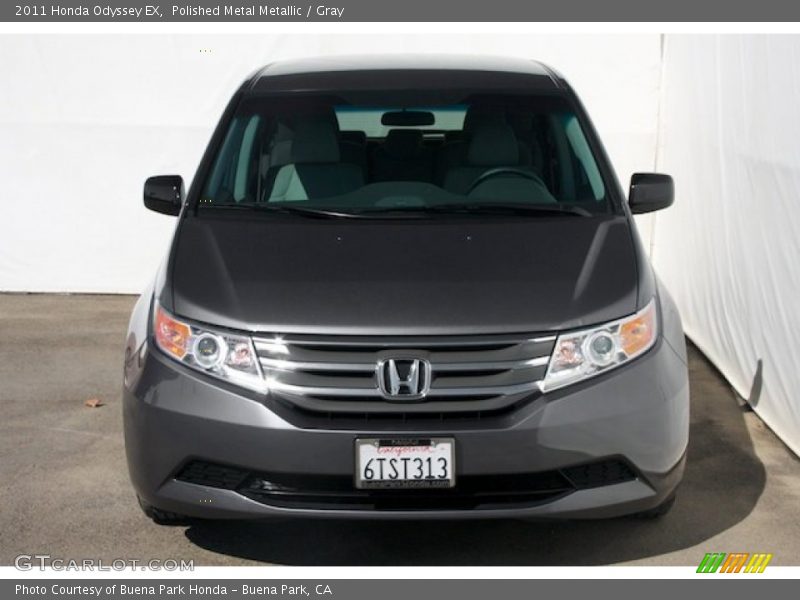 Polished Metal Metallic / Gray 2011 Honda Odyssey EX