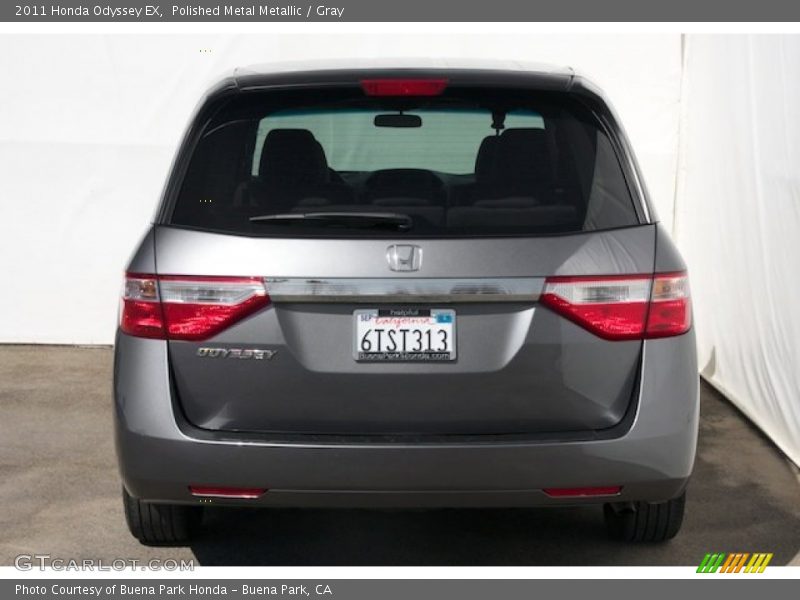 Polished Metal Metallic / Gray 2011 Honda Odyssey EX