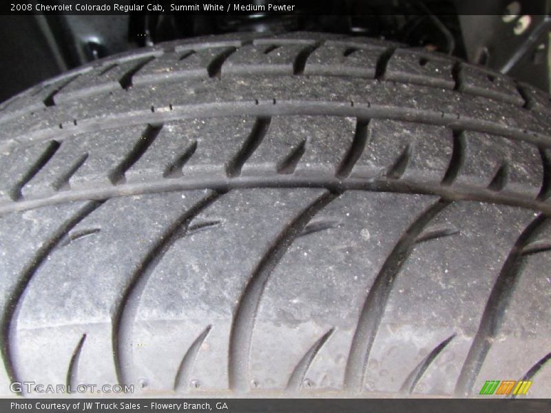 Summit White / Medium Pewter 2008 Chevrolet Colorado Regular Cab