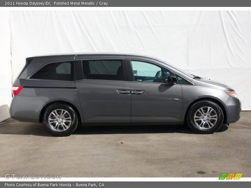 Polished Metal Metallic / Gray 2011 Honda Odyssey EX