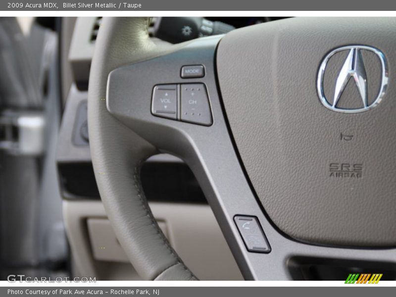 Billet Silver Metallic / Taupe 2009 Acura MDX