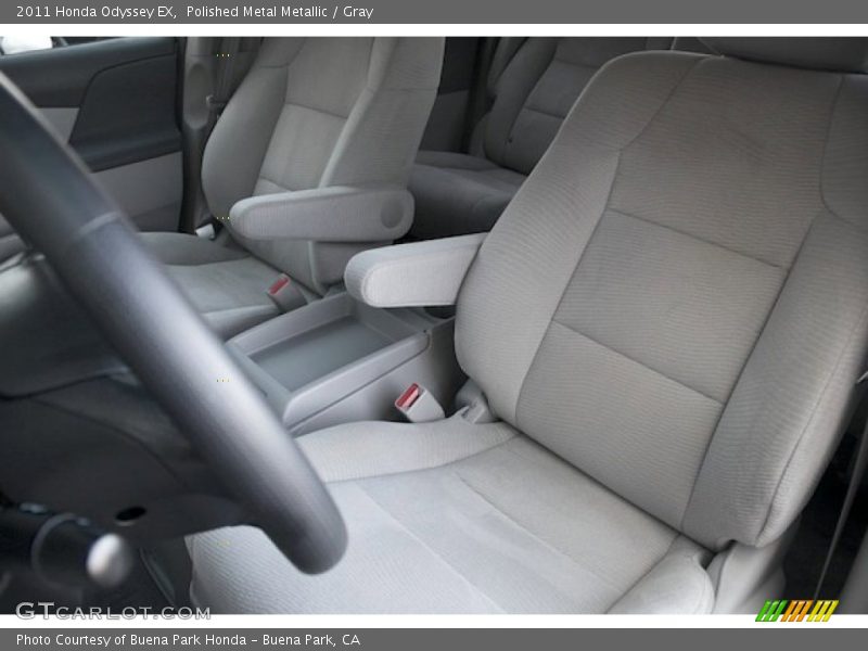 Polished Metal Metallic / Gray 2011 Honda Odyssey EX