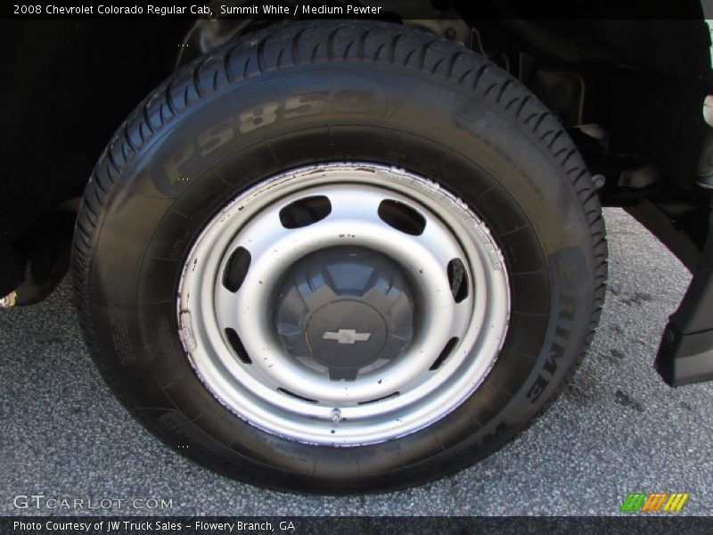 Summit White / Medium Pewter 2008 Chevrolet Colorado Regular Cab