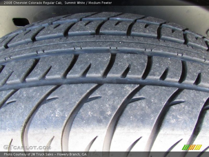 Summit White / Medium Pewter 2008 Chevrolet Colorado Regular Cab