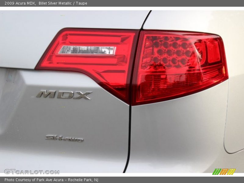 Billet Silver Metallic / Taupe 2009 Acura MDX