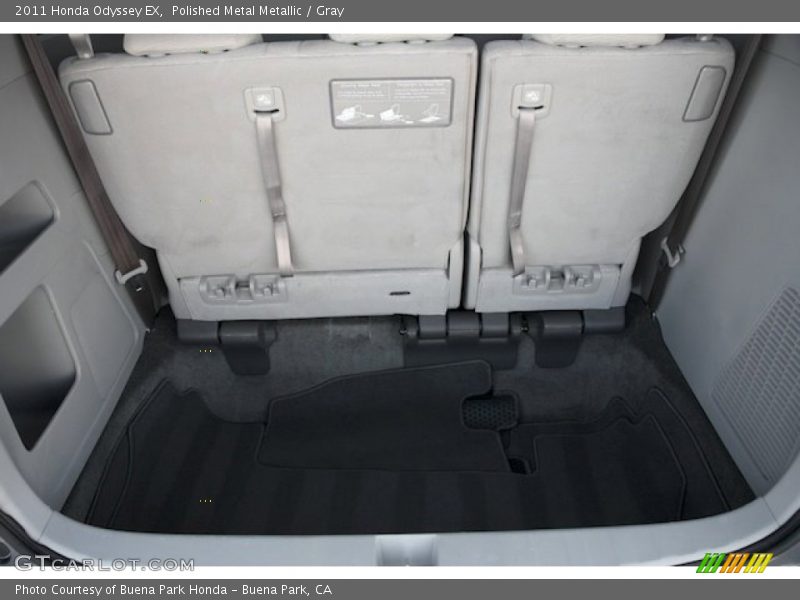 Polished Metal Metallic / Gray 2011 Honda Odyssey EX