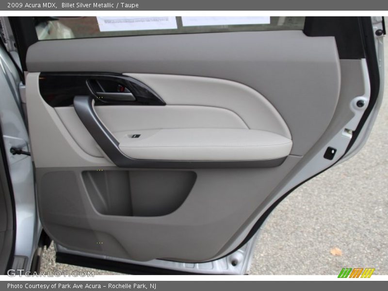 Billet Silver Metallic / Taupe 2009 Acura MDX