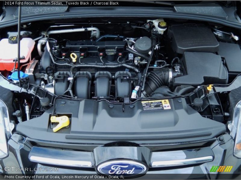Tuxedo Black / Charcoal Black 2014 Ford Focus Titanium Sedan