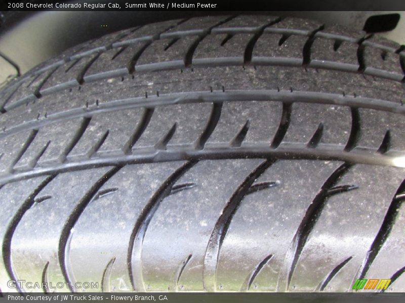 Summit White / Medium Pewter 2008 Chevrolet Colorado Regular Cab