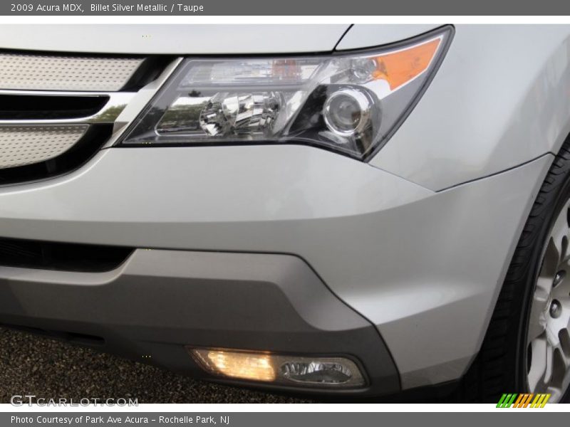 Billet Silver Metallic / Taupe 2009 Acura MDX