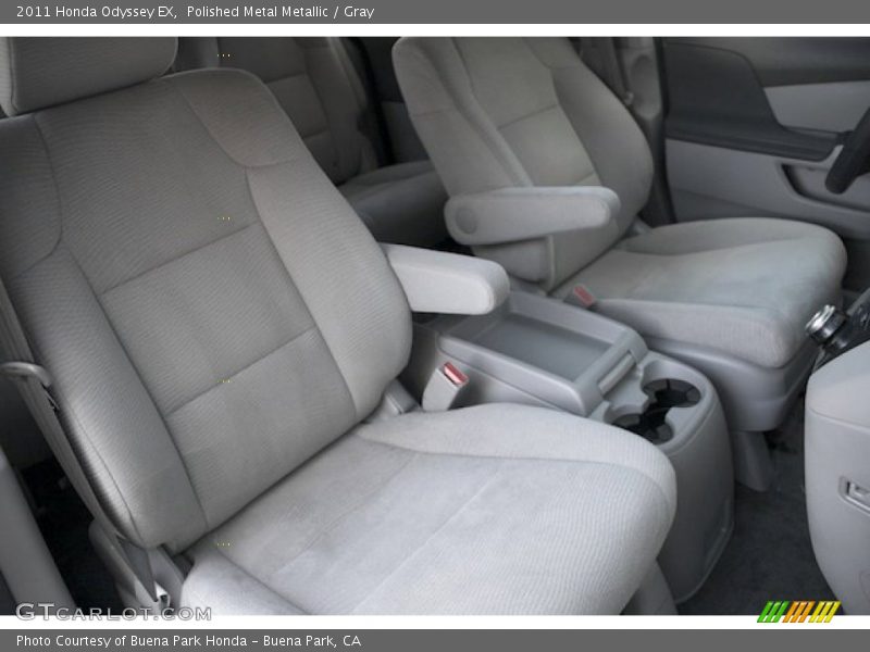 Polished Metal Metallic / Gray 2011 Honda Odyssey EX