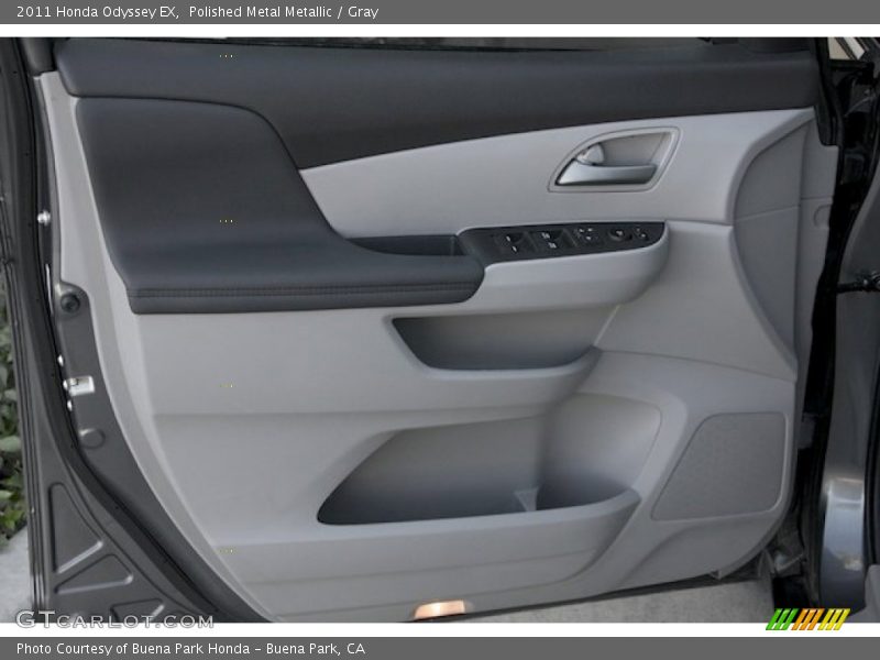 Polished Metal Metallic / Gray 2011 Honda Odyssey EX