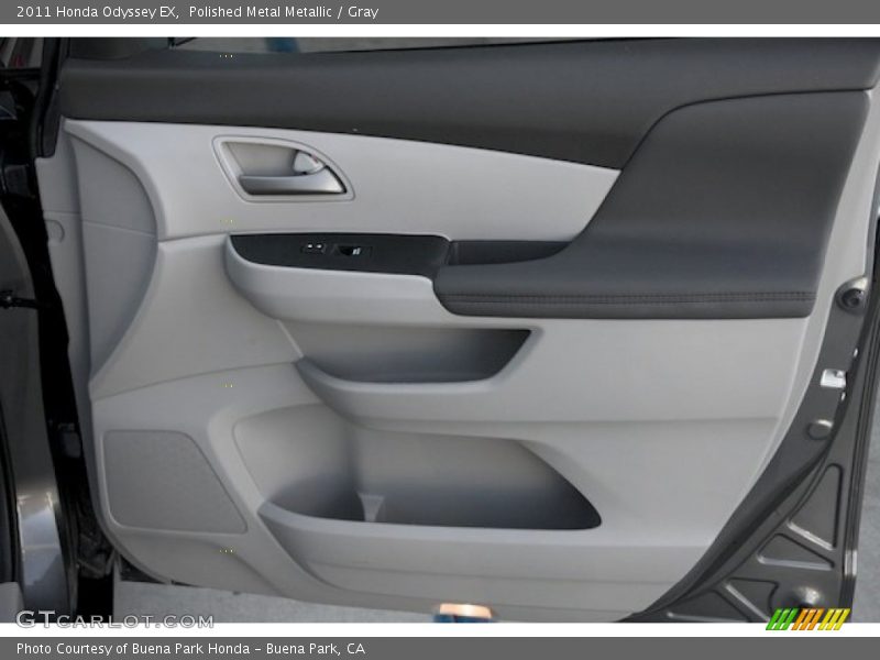 Polished Metal Metallic / Gray 2011 Honda Odyssey EX