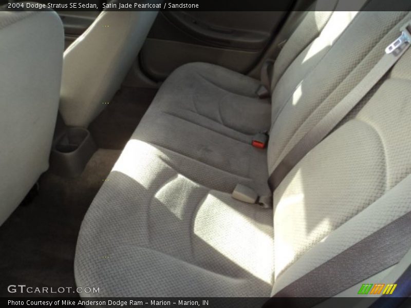 Satin Jade Pearlcoat / Sandstone 2004 Dodge Stratus SE Sedan