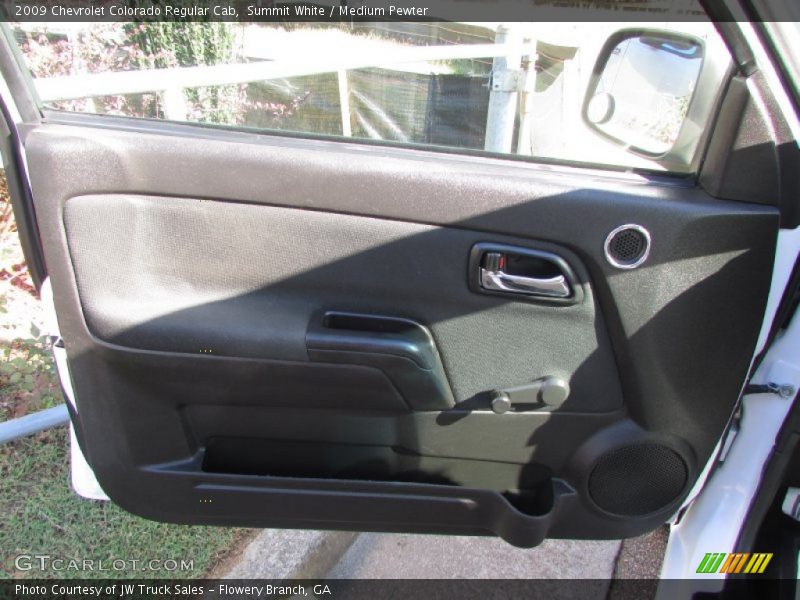 Summit White / Medium Pewter 2009 Chevrolet Colorado Regular Cab