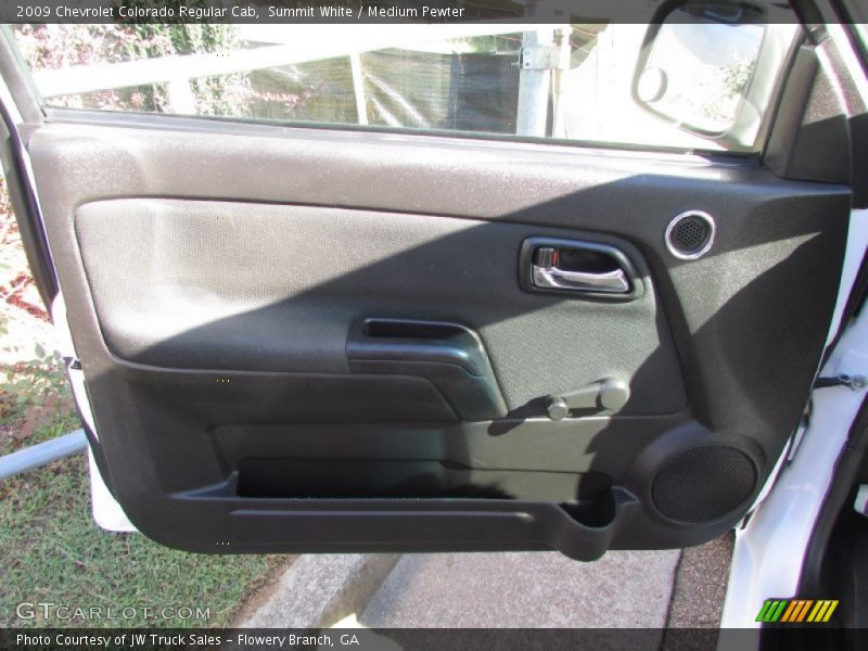 Summit White / Medium Pewter 2009 Chevrolet Colorado Regular Cab