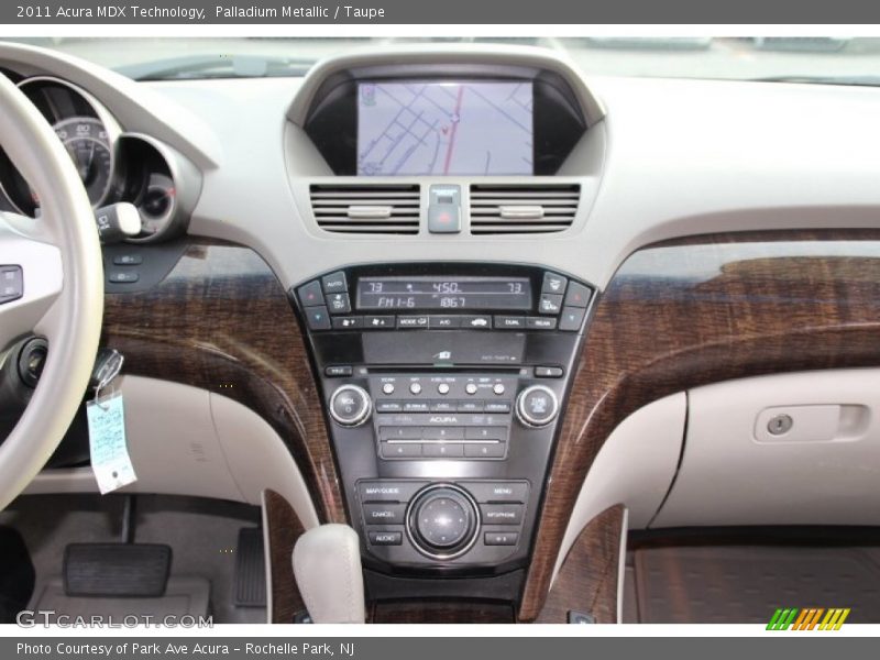 Palladium Metallic / Taupe 2011 Acura MDX Technology
