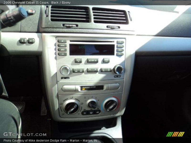 Black / Ebony 2006 Chevrolet Cobalt SS Coupe