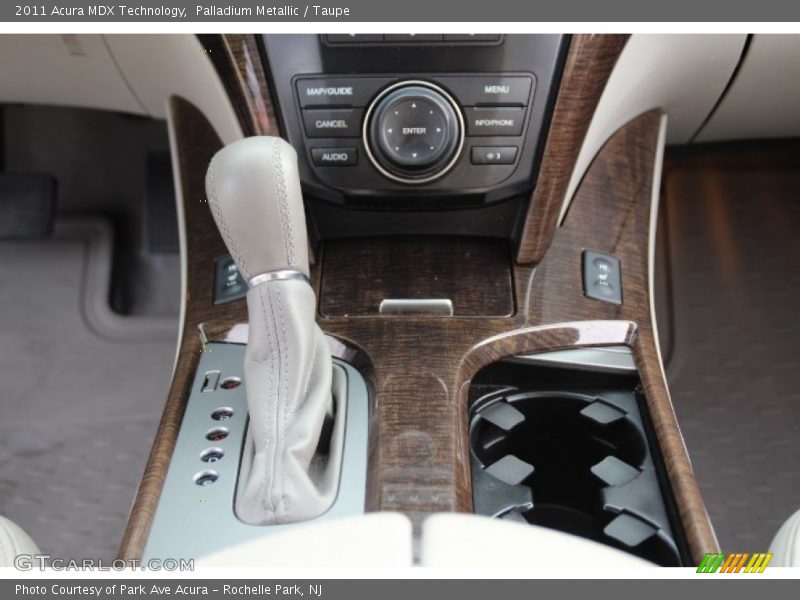 Palladium Metallic / Taupe 2011 Acura MDX Technology