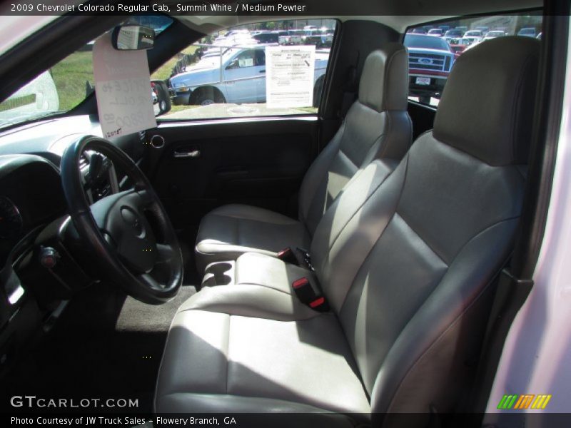 Summit White / Medium Pewter 2009 Chevrolet Colorado Regular Cab