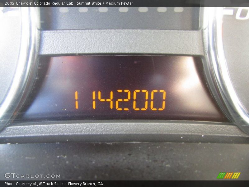 Summit White / Medium Pewter 2009 Chevrolet Colorado Regular Cab