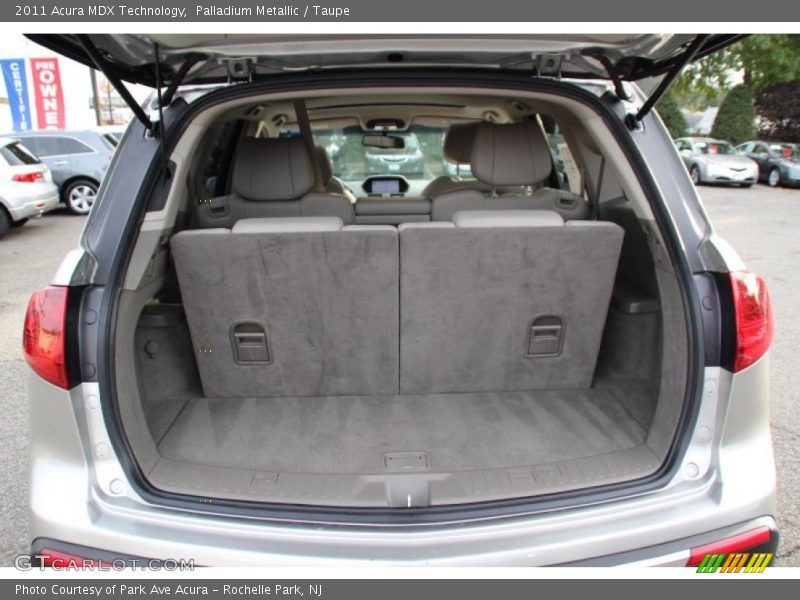 Palladium Metallic / Taupe 2011 Acura MDX Technology