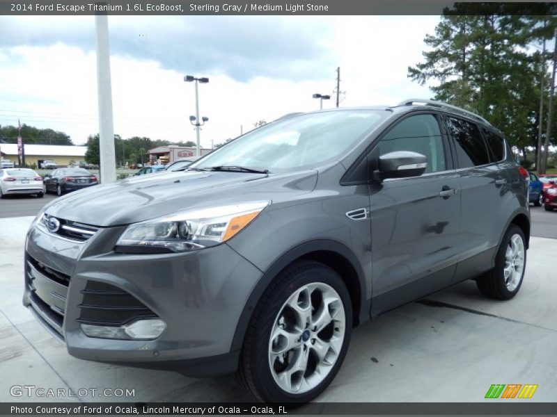 Front 3/4 View of 2014 Escape Titanium 1.6L EcoBoost