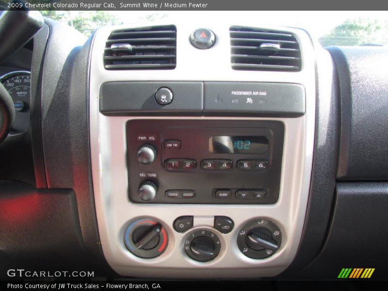 Summit White / Medium Pewter 2009 Chevrolet Colorado Regular Cab