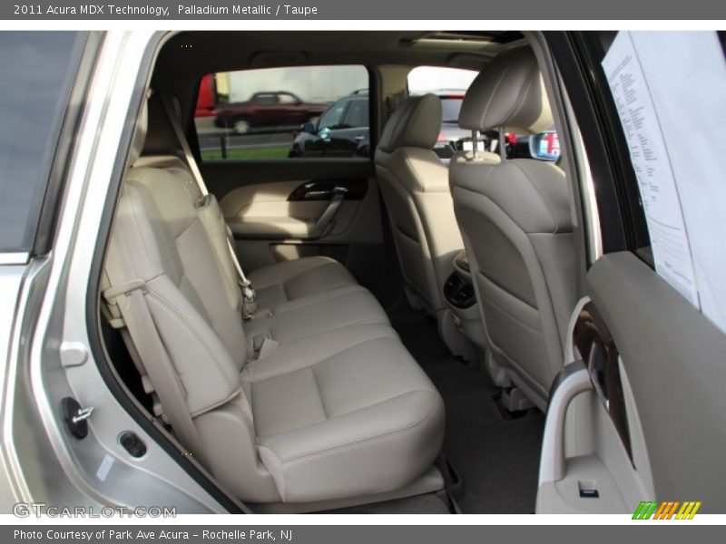 Palladium Metallic / Taupe 2011 Acura MDX Technology