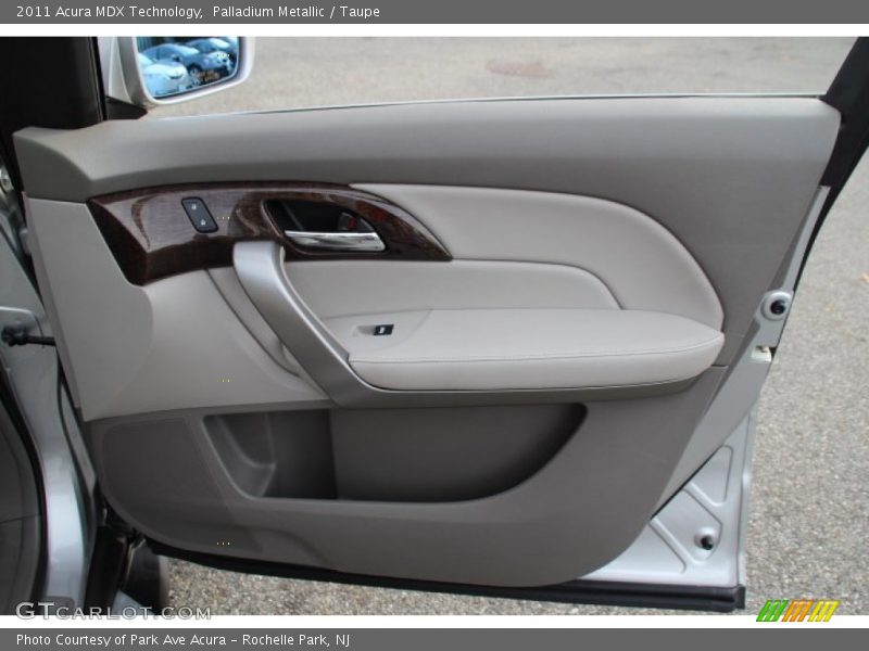 Palladium Metallic / Taupe 2011 Acura MDX Technology