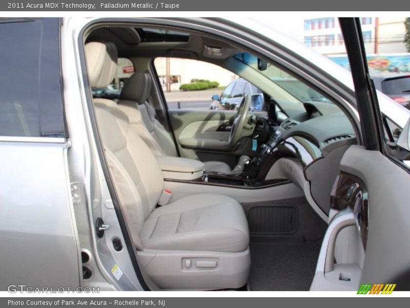 Palladium Metallic / Taupe 2011 Acura MDX Technology
