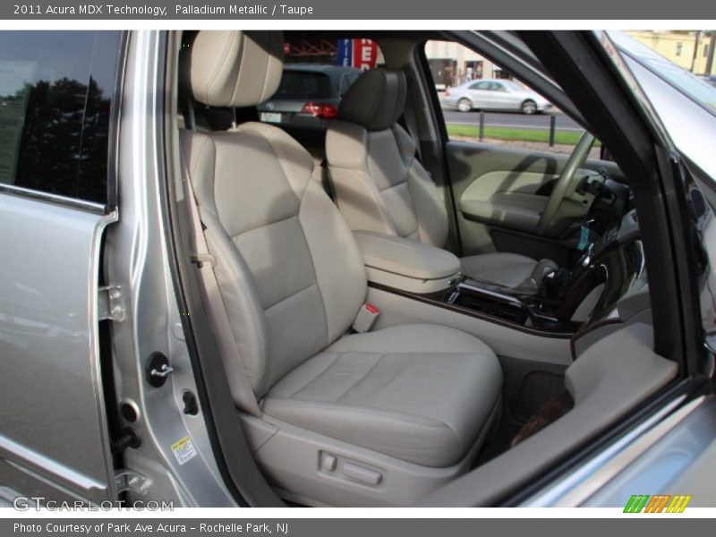 Palladium Metallic / Taupe 2011 Acura MDX Technology
