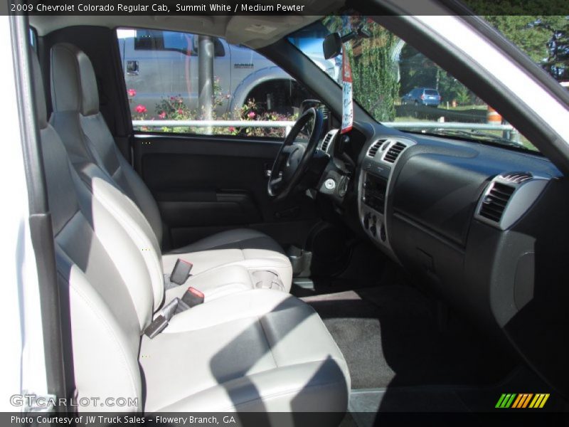 Summit White / Medium Pewter 2009 Chevrolet Colorado Regular Cab