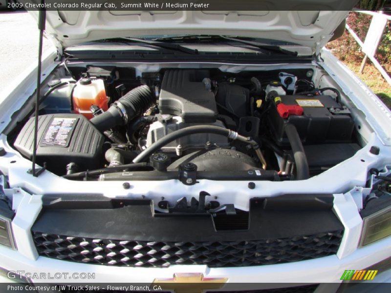 Summit White / Medium Pewter 2009 Chevrolet Colorado Regular Cab