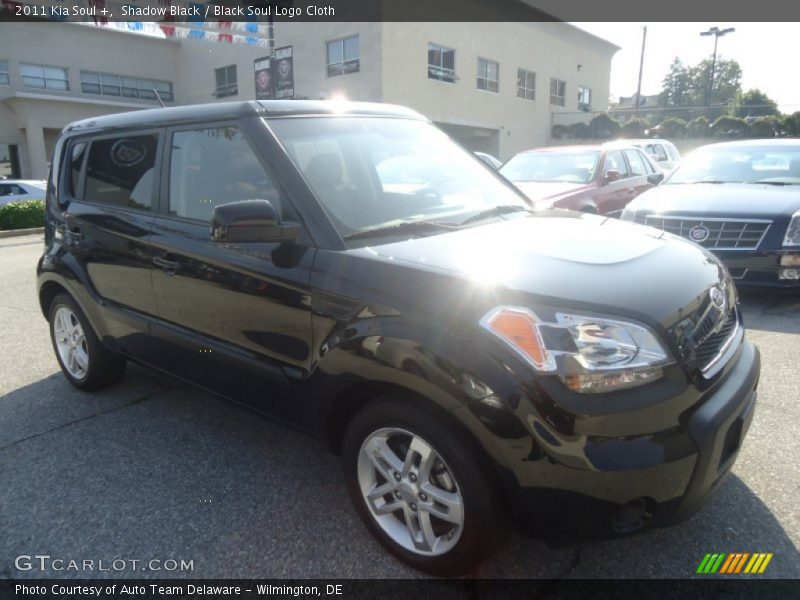 Shadow Black / Black Soul Logo Cloth 2011 Kia Soul +