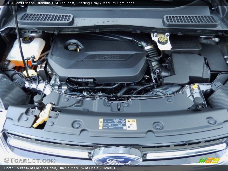  2014 Escape Titanium 1.6L EcoBoost Engine - 1.6 Liter GTDI Turbocharged DOHC 16-Valve Ti-VCT EcoBoost 4 Cylinder