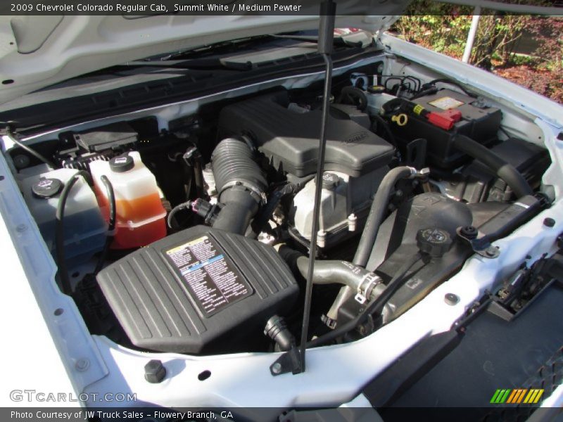 Summit White / Medium Pewter 2009 Chevrolet Colorado Regular Cab