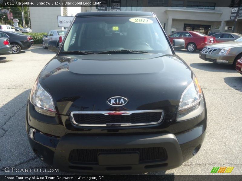 Shadow Black / Black Soul Logo Cloth 2011 Kia Soul +