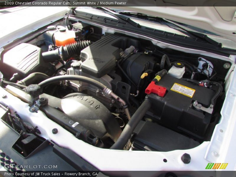 Summit White / Medium Pewter 2009 Chevrolet Colorado Regular Cab